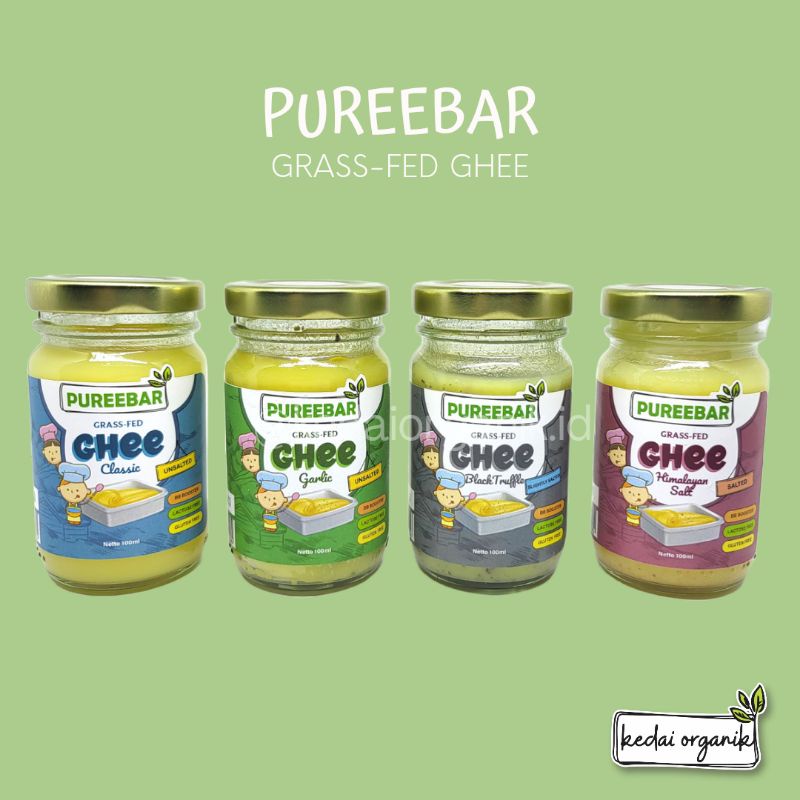 

Pureebar Grass-Fed Ghee Butter MPASI BB Booster 100ml