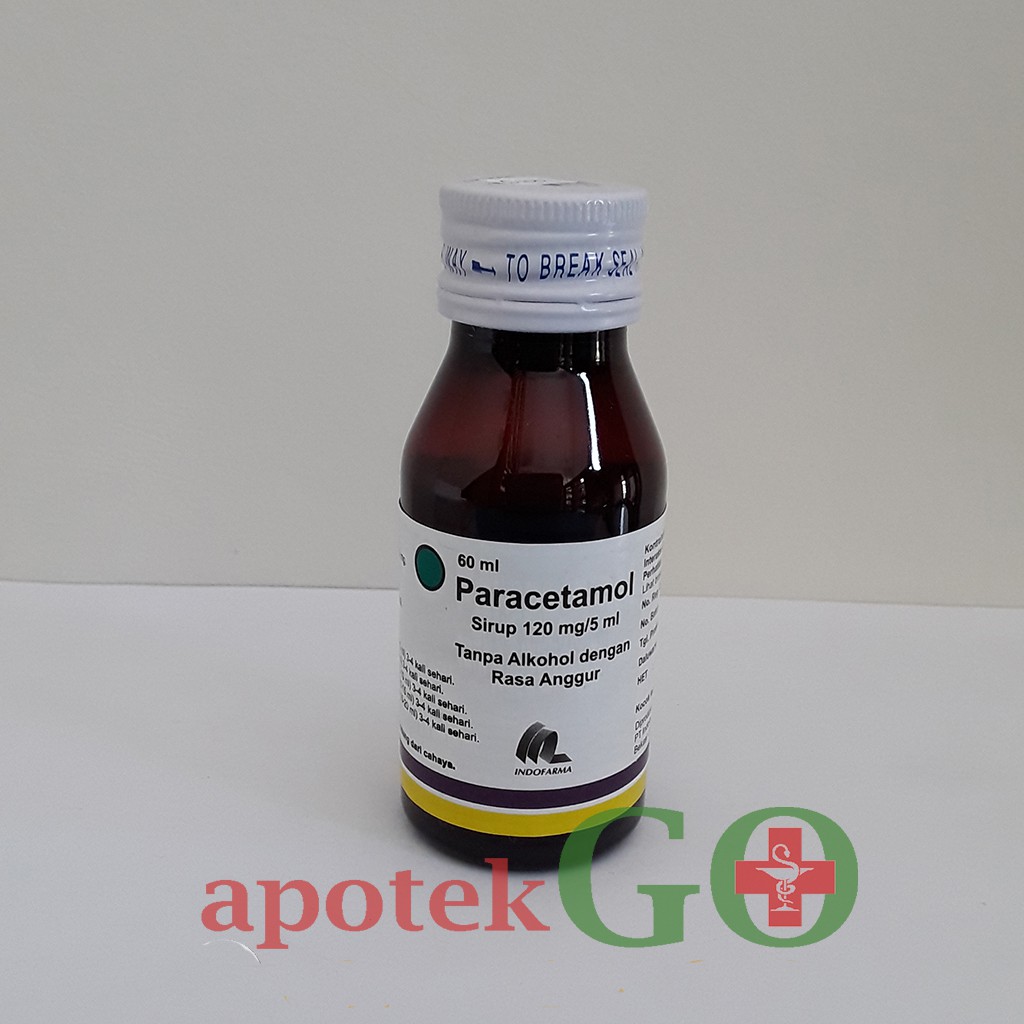 Jual PARACETAMOL SYRUP 120 Mg/5 Ml | Shopee Indonesia