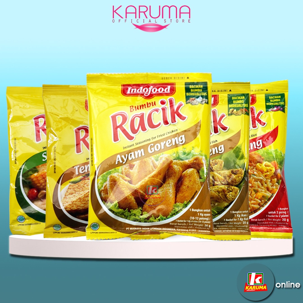 

Racik Bumbu Ayam Goreng, Ikan Goreng, Nasi Goreng, Racik Bumbu Instant
