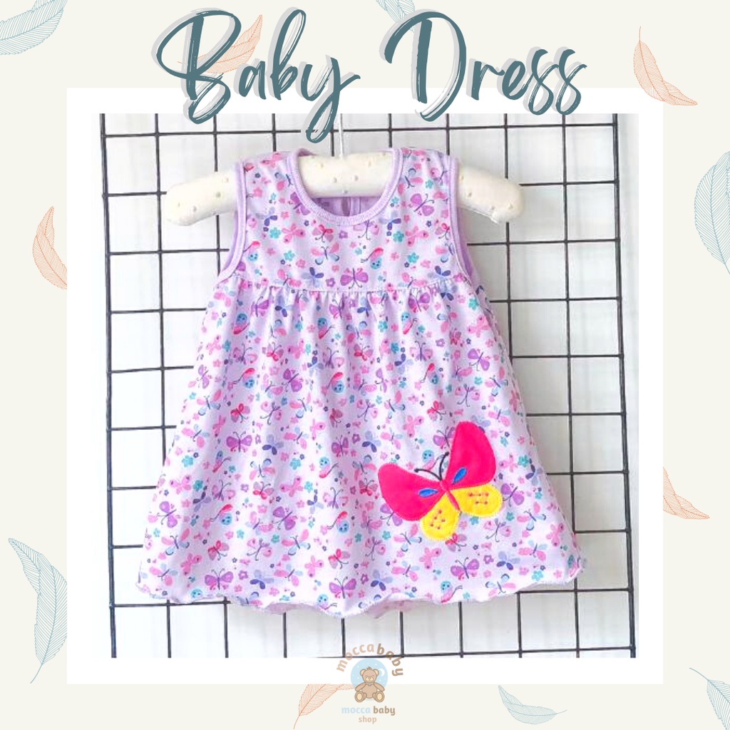 MBSS - Dress DEAR SUNNY Bayi Perempuan / Baju Bayi Cewek / Pakaian Bayi Perempuan Lucu / DS11