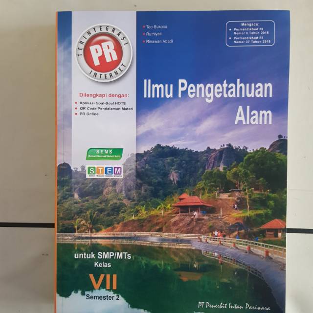 Buku PR IPA Kelas 7 Semester 2 Revisi Intan Pariwara