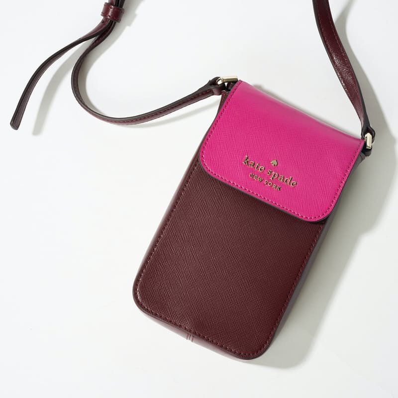 kate Spade staci north south flap phone crossbody bag