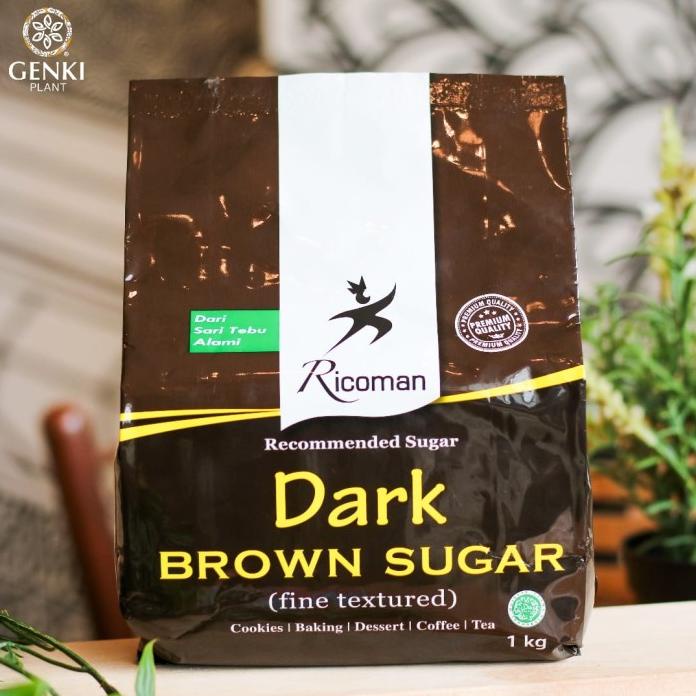 

RICOMAN DARK BROWN SUGAR - 1 KG