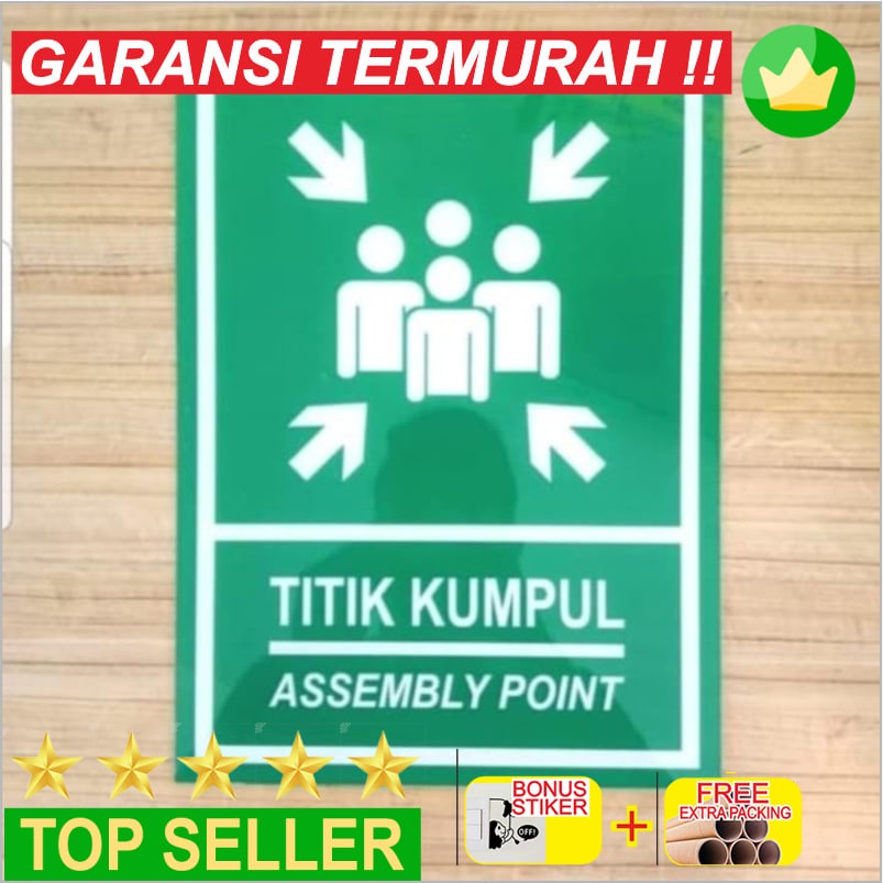 

Promo Stiker Titik Kumpul K3 20x30 Keren