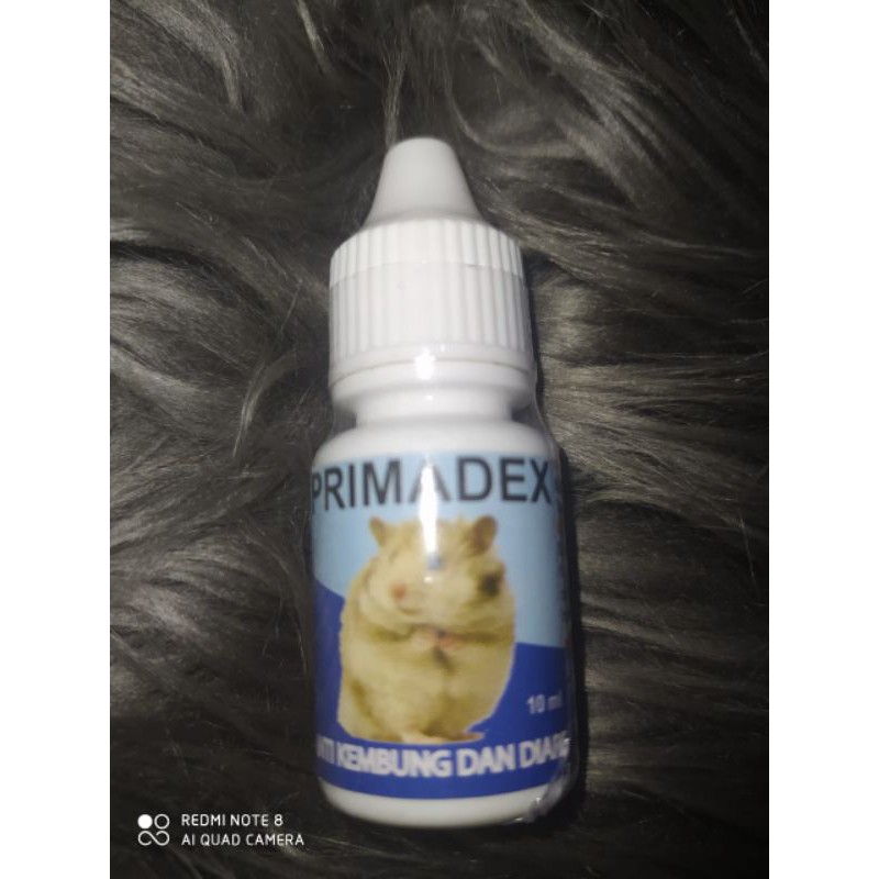 Obat Diare / Kembung / Pencernaan Hamster &amp; Kelinci | Primadex Hamidiar |