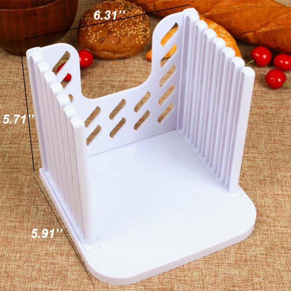 [Elegan] Bread Slicer Foldable Adjustable Sandwich.L Rak Roti Loaf Toast Cutter