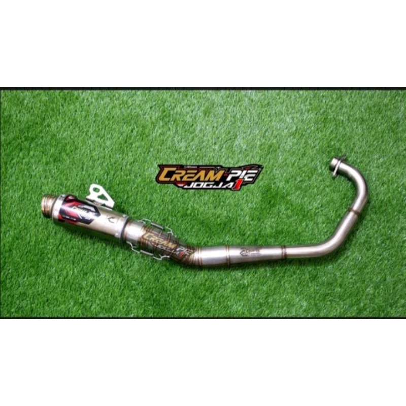 Knalpot Creampie Jogja CP3 Satria Fu 200CC Original Racing Jogjakarta Original