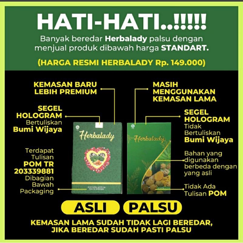 OBAT KEPUTIHAN HERBAL AMPUH MANJAKANI. SOLUSI AREA KEWANITAAN. SUDAH HALAL &amp; BPOM. HERBALADY