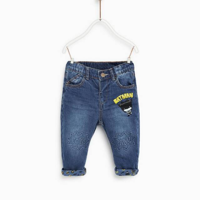 Zara baby boy jeans batman