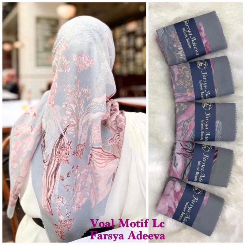 Voal Motif LC Farsya Adeeva