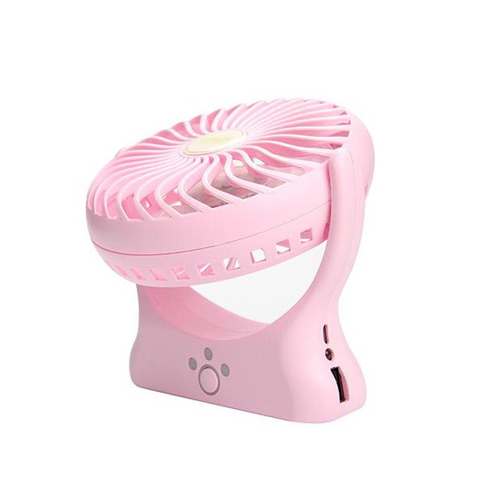 Kipas Mini Power Bank Robot Rt-Bf06 2000Mah Portable Fan Mini Original