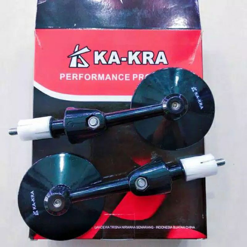 spion jalu bulat VND spion bar end cnc spion jalu stang motor universal 1set(kiri dan kanan)