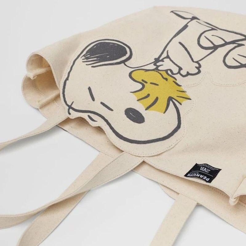 ZRA PEANUTS TOTE BAG
