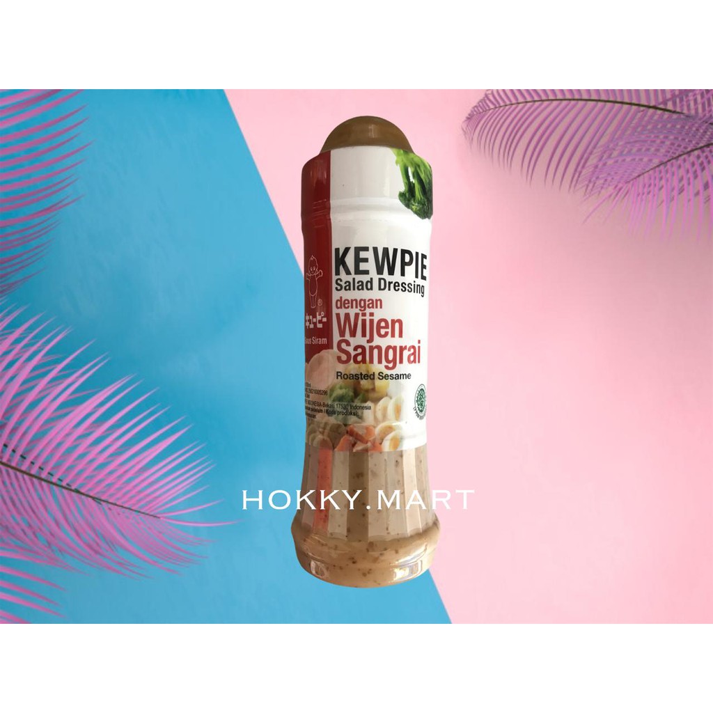 

(HOKKY) KEWPIE WIJEN SANGRAI 200ml HALAL/ kewpie salad dressing roasted sesame / saus wijen sangrai