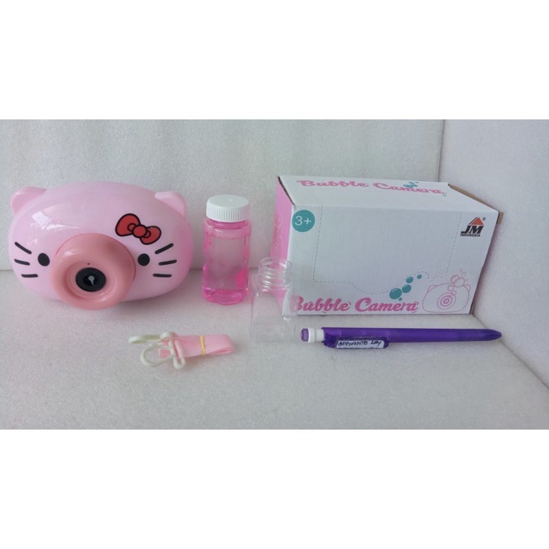 bubble camera / kamera gelembung/gelembung elektrik /bubble spiderman/ bubble hello kitty