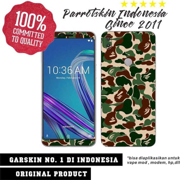 Garskin Skin Asus Zenfone Max Pro M1 Bathing Ape