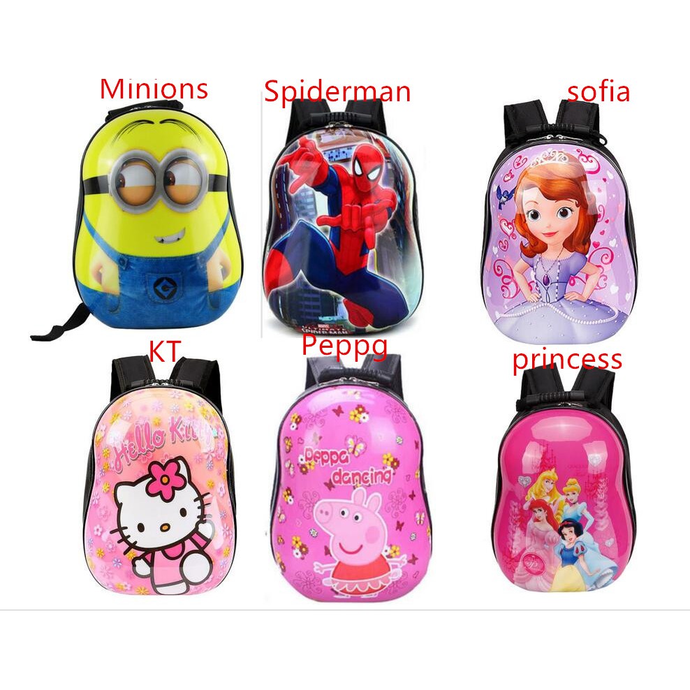Tas Ransel Motif Kartun Lucu Untuk Sekolah