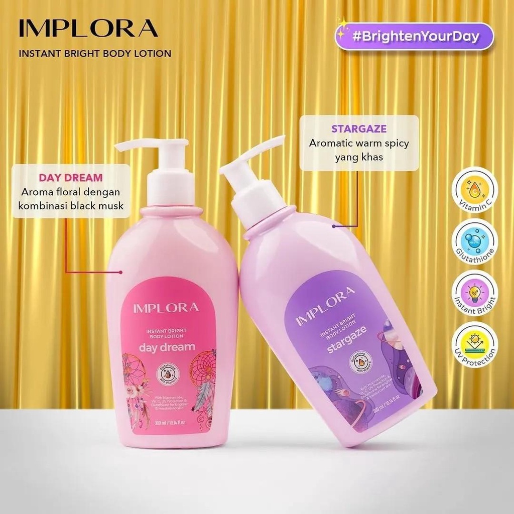 ★ BB ★ Implora Instant Bright Body Lotion 300ml