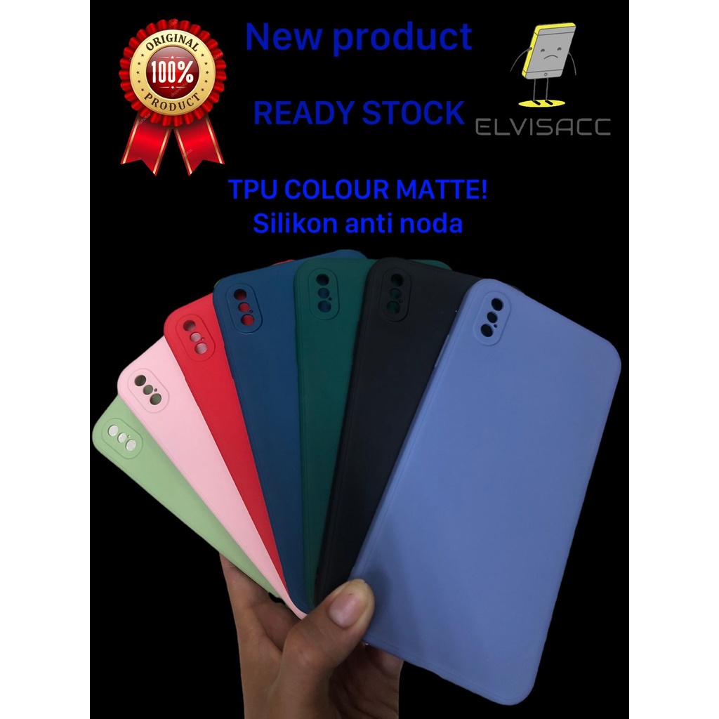 CASE VIVO Y17 / CASE VIVO Y75 5G / CASE VIVO V23 5G TPU COLOUR MATTE ANTI NODA