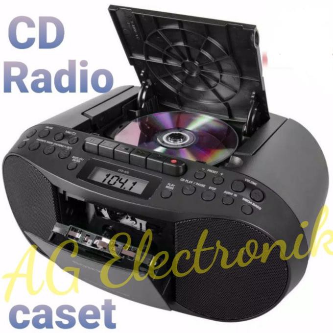 Koko1_Shopp | Radio Boombox Sony Cfd-S70 Original(Kaset Pita,Cd,Mp3,Fm/Am)