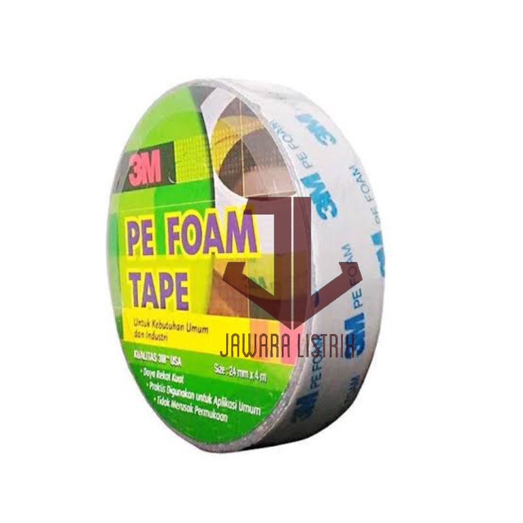 

3M DOUBLE TAPE PE FOAM 24 mm X 4 m ORIGINAL