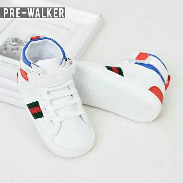 Sepatu Prewalker Baby Boy Sepatu Sneaker Bayi S1046