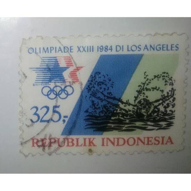 

Perangko RI thn 1984 tema Olimpiade