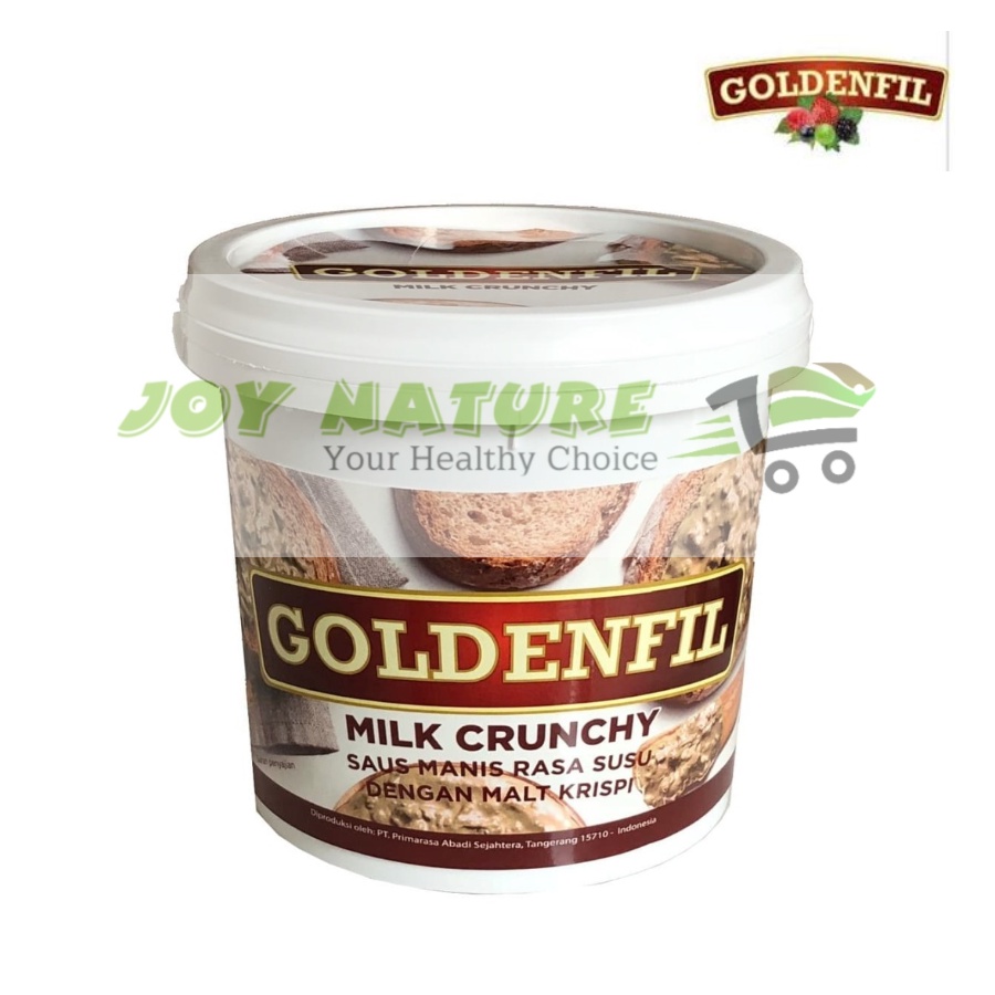 

Goldenfil Milk Crunchy 1kg / Selai Susu