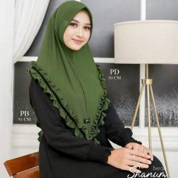 HIJAB INSTAN DEWASA // BERGO SHANUM YESSANA