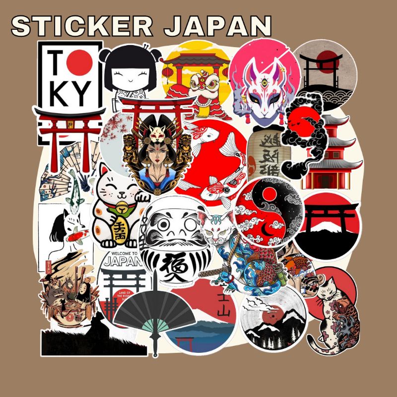 

STICKER AESTHETIC JAPAN CULTURE (WATERPROOF)