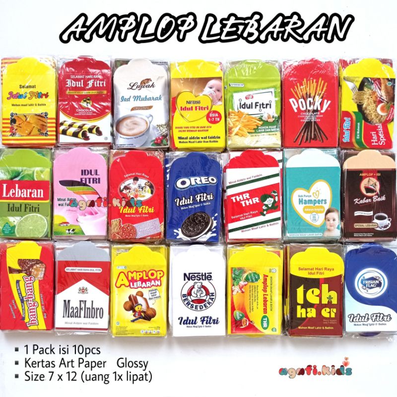 

Amplop Lebaran Murah 7×12cm (1 Pack isi 10 Pcs)