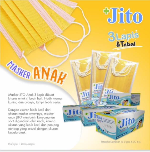 Masker jito 1 box isi 50 pcs