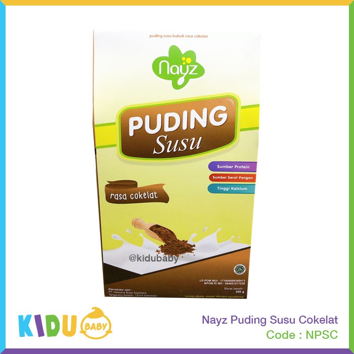 Nayz Puding Susu Makanan MPASI Bayi Anak / Kidu Baby