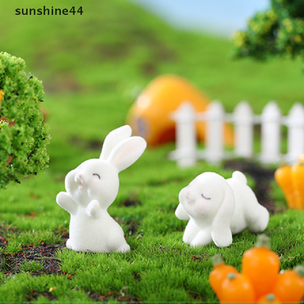 Sunshine Miniatur Kelinci Lucu Untuk Dekorasi Kue