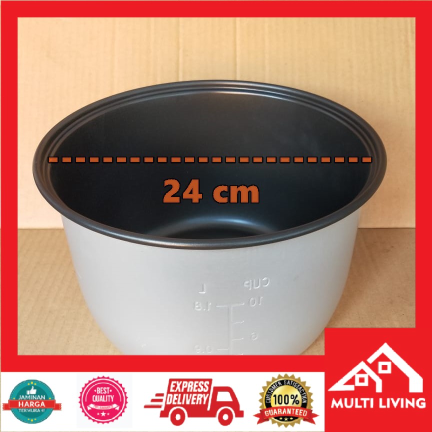 Panci Rice Cooker 1,8 Liter Miyako