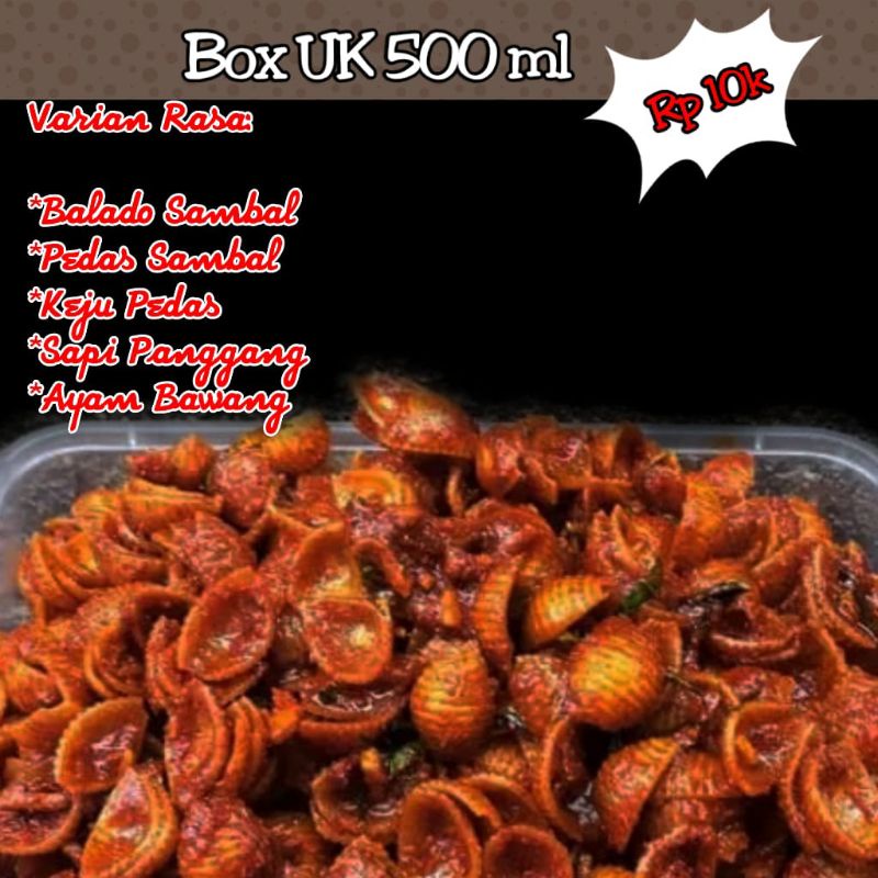 

MAKARONI KERANG | FULL 500ML | PEDAS | TERMURAH