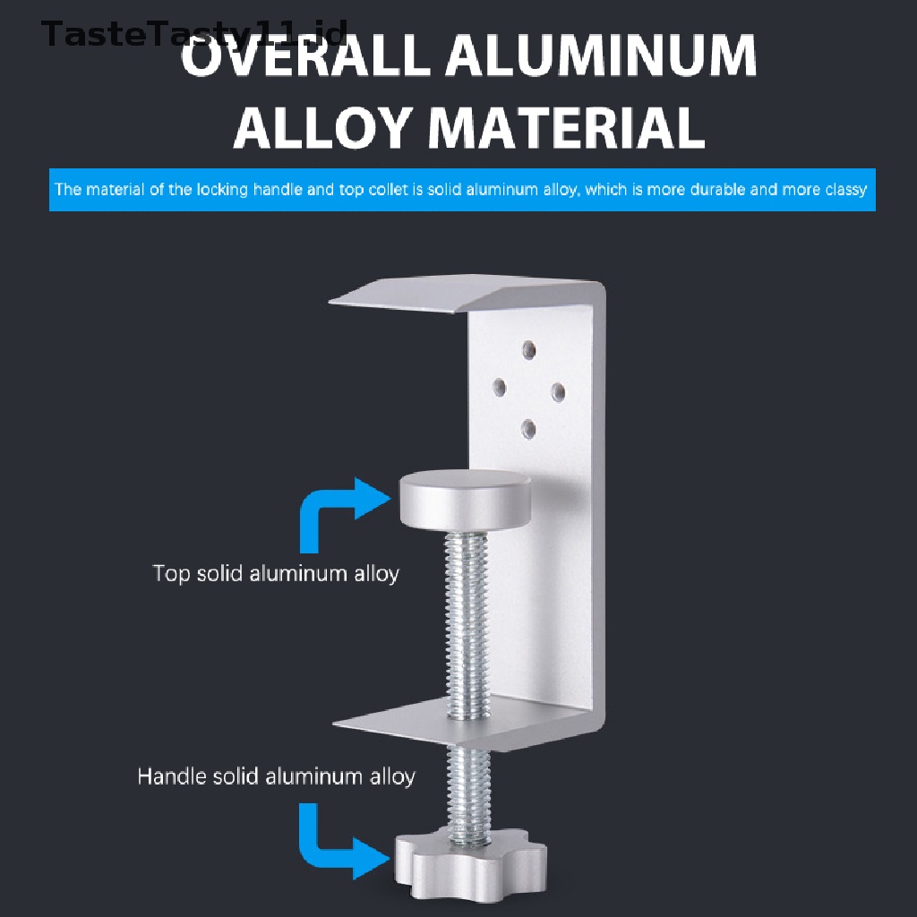 (TasteTasty) Stand Holder / Dudukan Headphone Bahan Kayu + Aluminum Alloy Untuk Meja