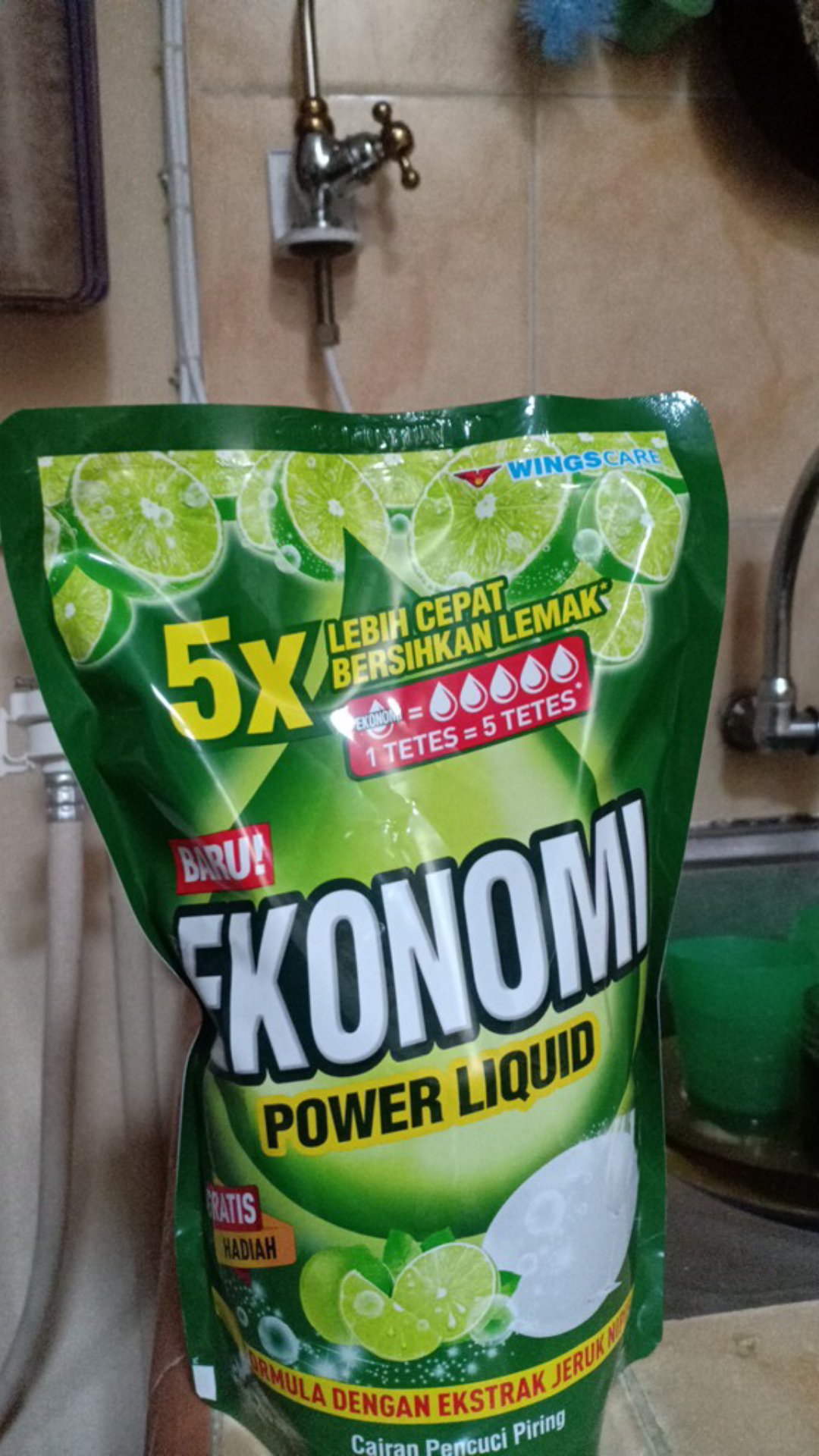 Ekonomi Sabun Cuci Piring 780ml [ada Hadiah] Ekonomi Power Liquid