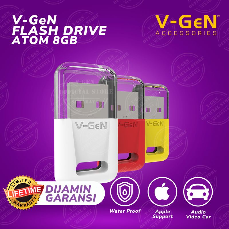 USB FLASH DISK ATOM 8GB V-GeN