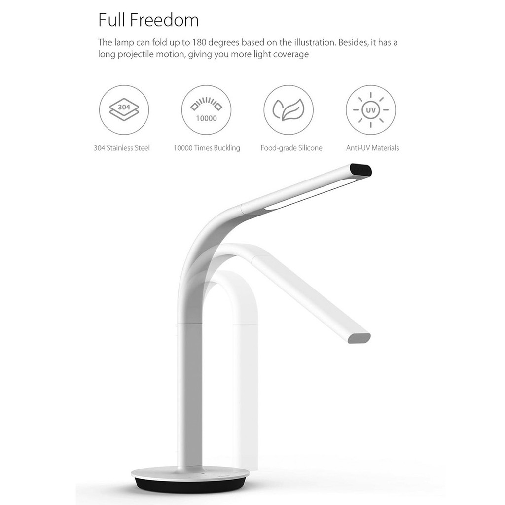 Philips Eyecare Smart Flexible Lamp Version 2 - Lampu Meja Fleksibel dari Philips Versi 2