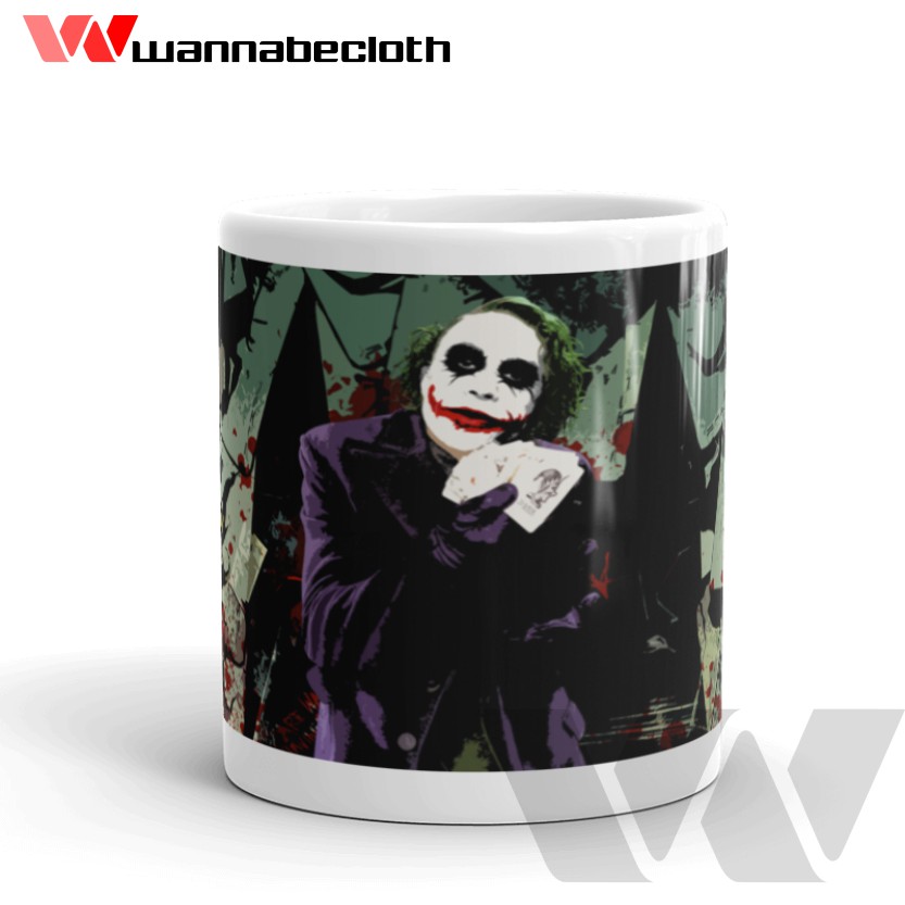 Mug Joker Mug Custom Gelas Custom Mug Unik Souvenir Mug Print Cetak Mug Joker Desain 14