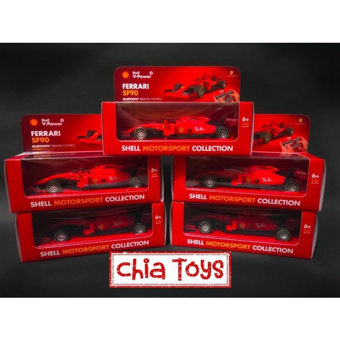 Ferna | Shell Diecast Remote Control Sf90 F1 Ferrari (Tanpa Battery Bluetooth)