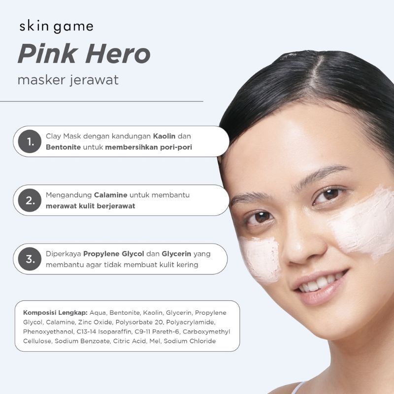 SKIN GAME PINK HERO MASK