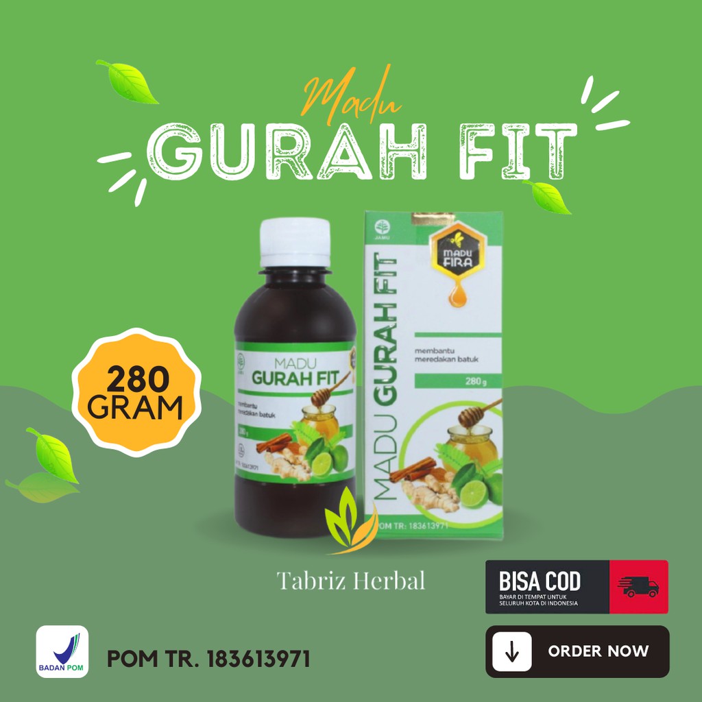 Jual Madu Gurah Fit Gurahfit Gurah Vit Herbal Obat Batuk Mengatasi Bronkitis Sinusitis Radang 0141