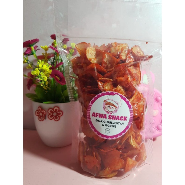 

Keripuk singkong pedas balado by Afwa Snack Cemilan