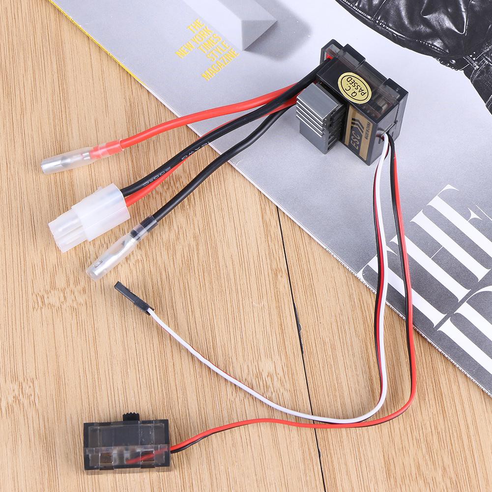 MOJITO 1 Pc RC Car Parts Electronic Speed Controller Brushed Motors for HSP 320A Regulator 1/8 1/10 ESC