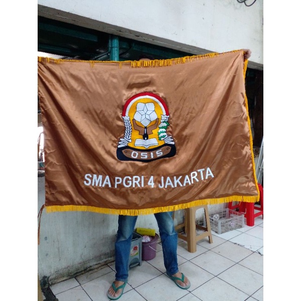

Bendera bordir 2 muka