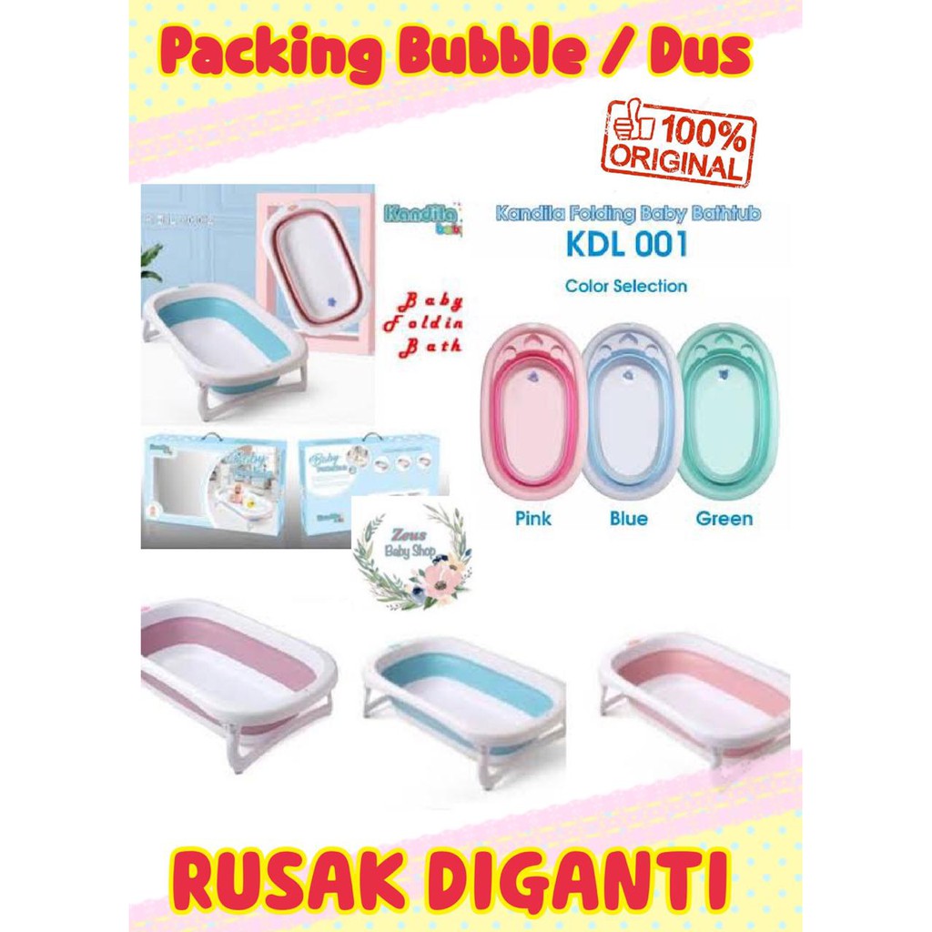 KANDILA BABY FOLDING BATH BAK MANDI KDL001