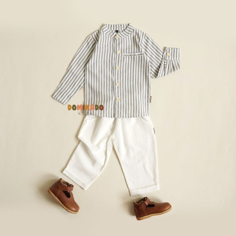 Little Arash | XAVIER Top | Kemeja anak | Kemeja changi anak | Kemko anak