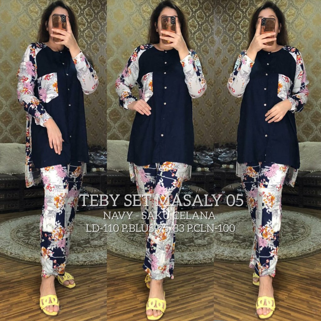 Daster Arab Teby Set Masaly 05